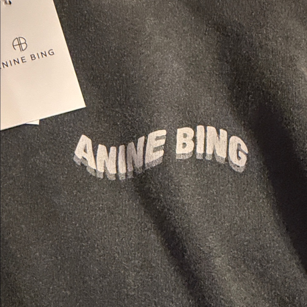 Anine Bing Women's Black Crewneck Sweatshirt - Picture 5 of 12